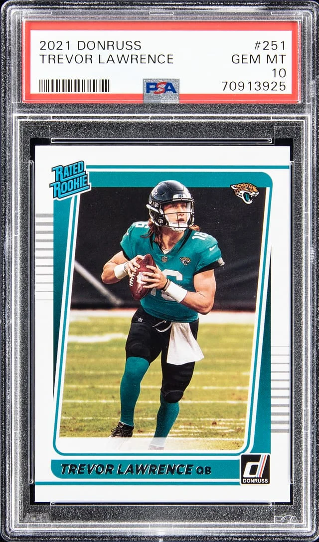 2021 Donruss Trevor Lawrence #251 card image