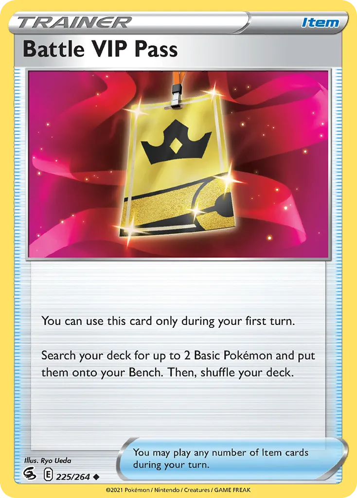 2021 Fusion Strike Battle VIP Pass #225/264 Uncommon card image