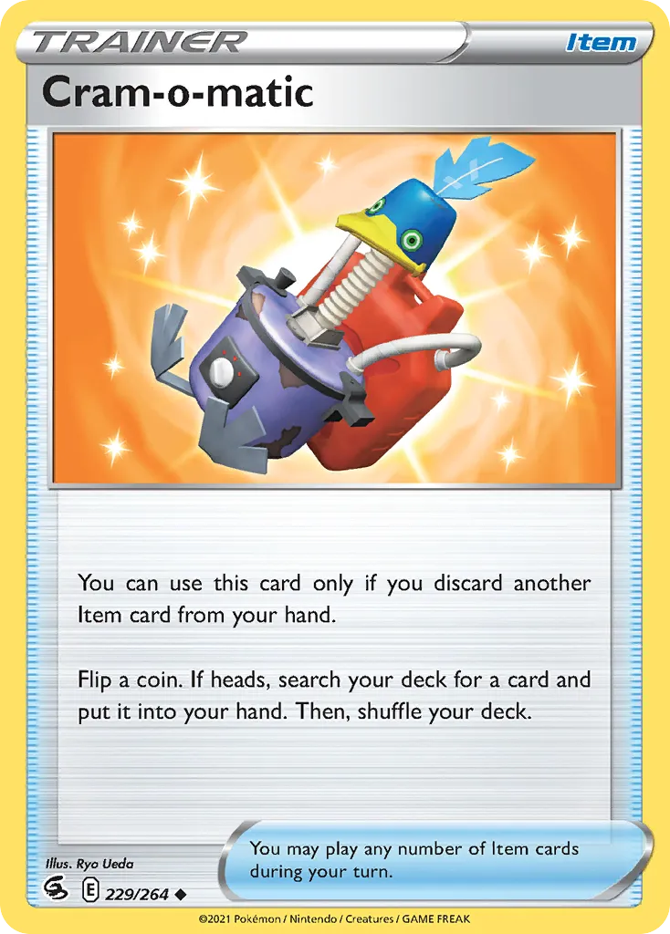 2021 Fusion Strike Cram-o-matic #229/264 Uncommon card image