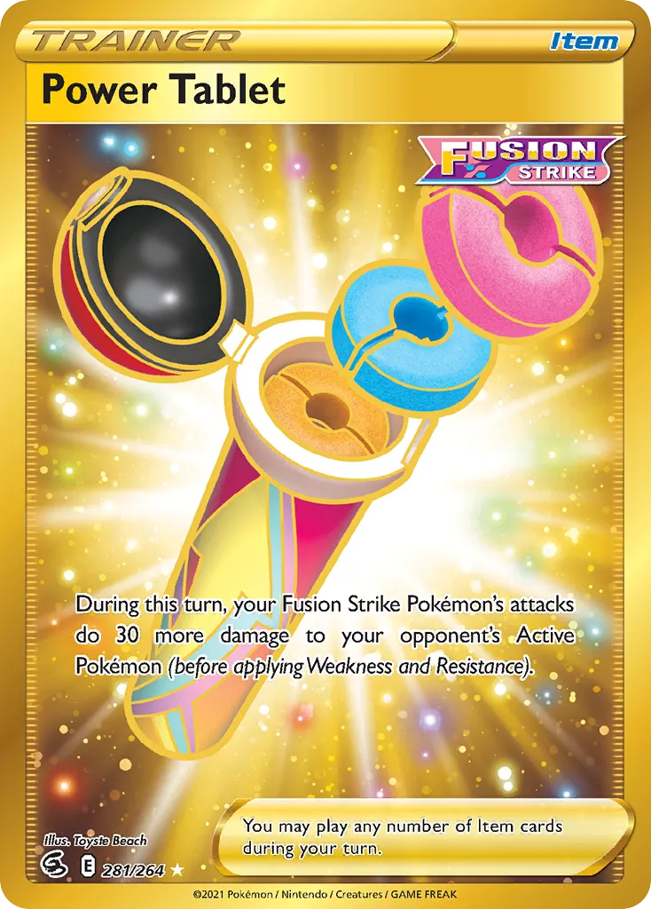 2021 Fusion Strike Power Tablet #236/264 Uncommon card image