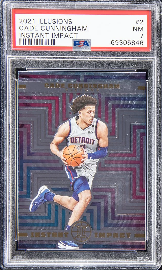 2021 Illusions Cade Cunningham Instant Impact #2 card image