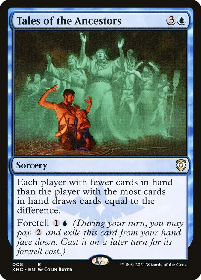 2021 Kaldheim Commander Tales of the Ancestors rare #8 unlisted card image