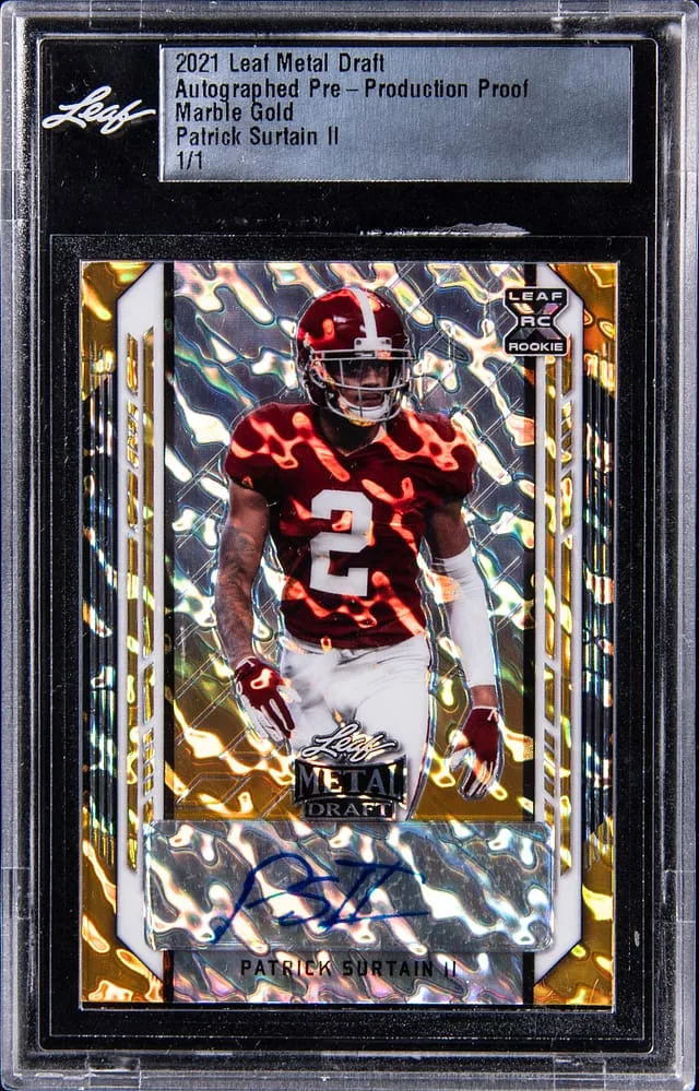 2021 Leaf Metal Draft #no-number card image