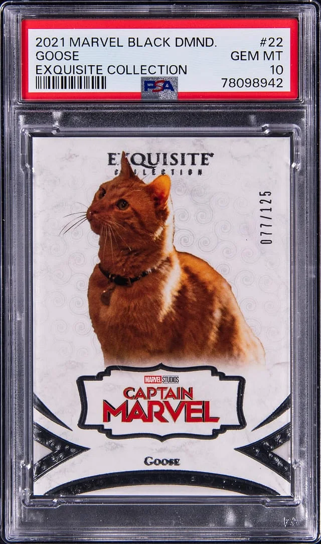 2021 Marvel Black Diamond Exquisite Collection Goose #22 card image