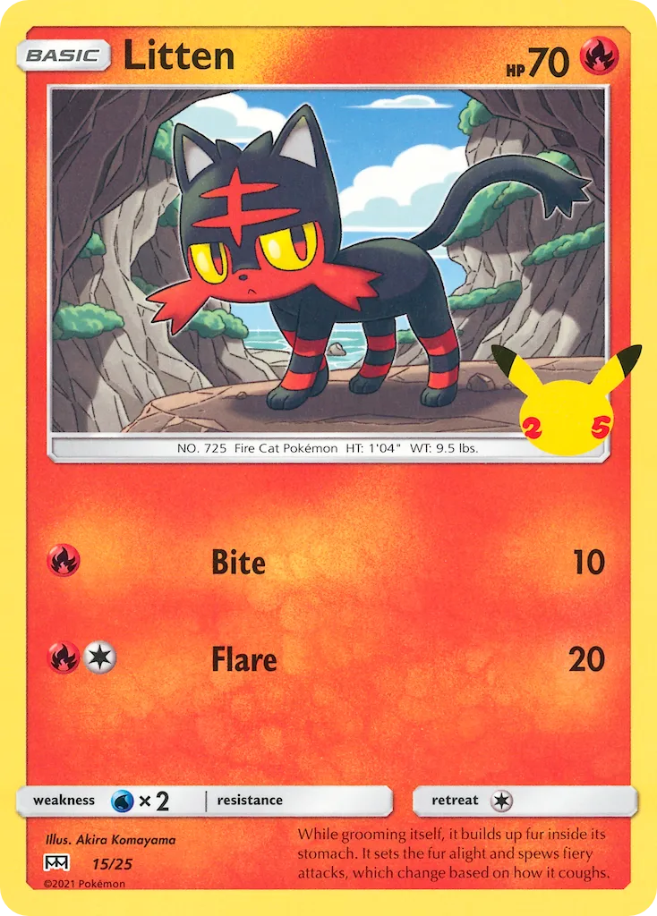 2021 McDonald's Collection 2021 Litten McDonald's Promo #15/25 McDonald's Promo card image