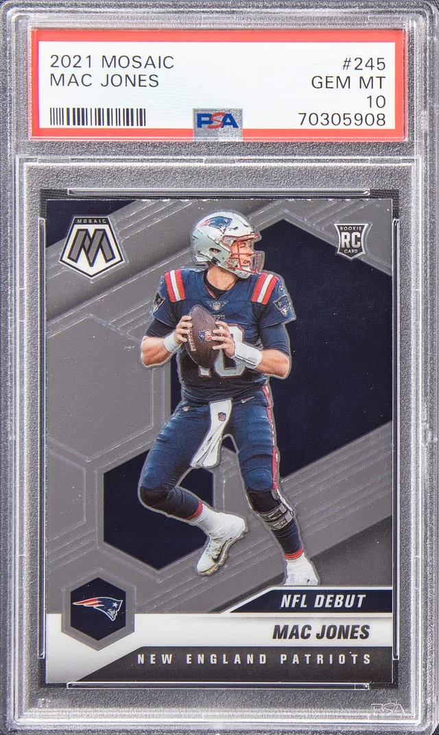 2021 Mosaic Mac Jones #245 card image