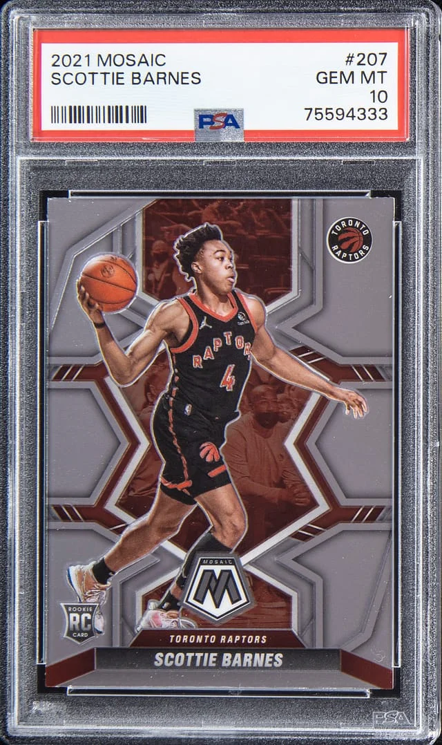 2021 Mosaic Scottie Barnes #207 card image