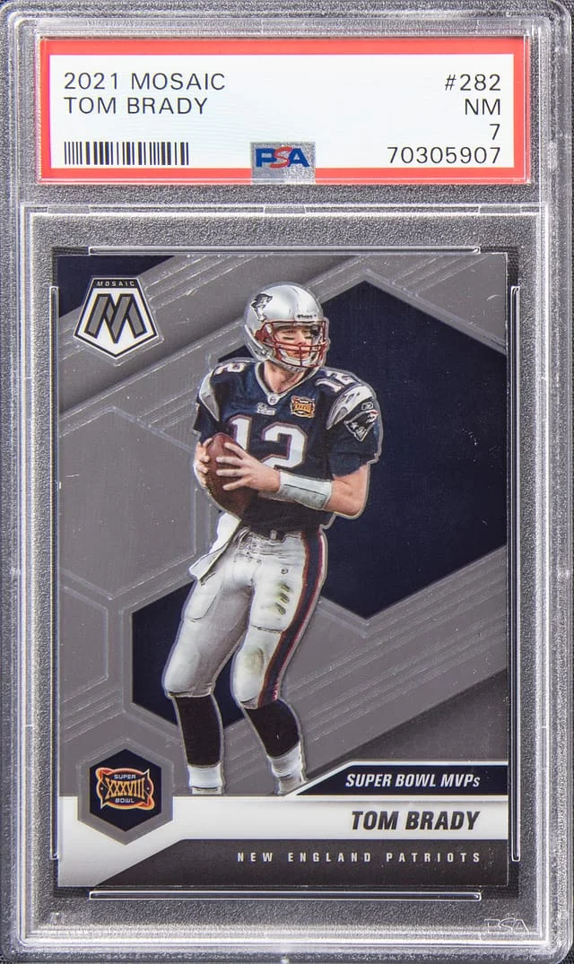 2021 Mosaic Tom Brady #282 card image