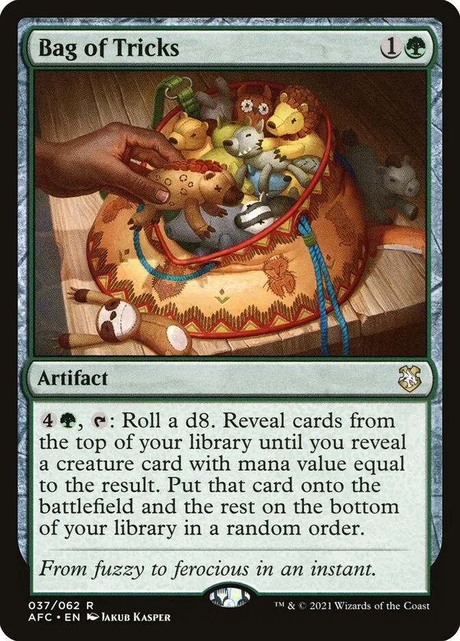2021 Forgotten Realms Commander Bag of Tricks #37 rare card image