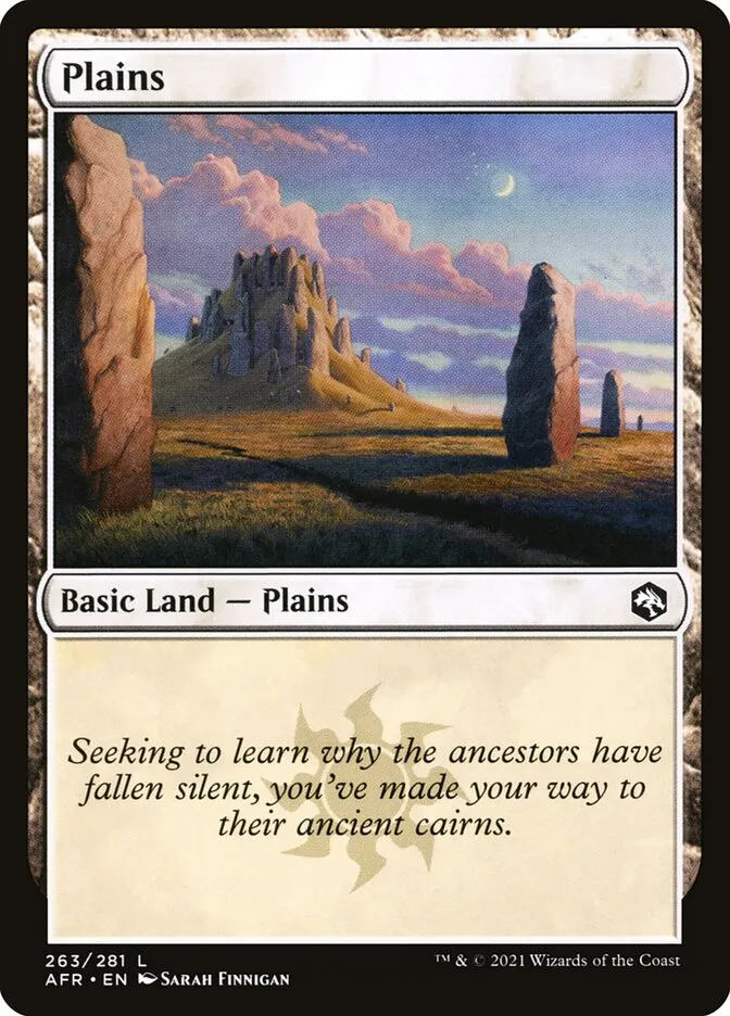 2021 Adventures in the Forgotten Realms Plains common #263 common card image