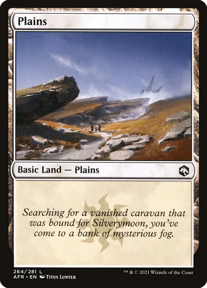 2021 Adventures in the Forgotten Realms Plains common #264 common card image