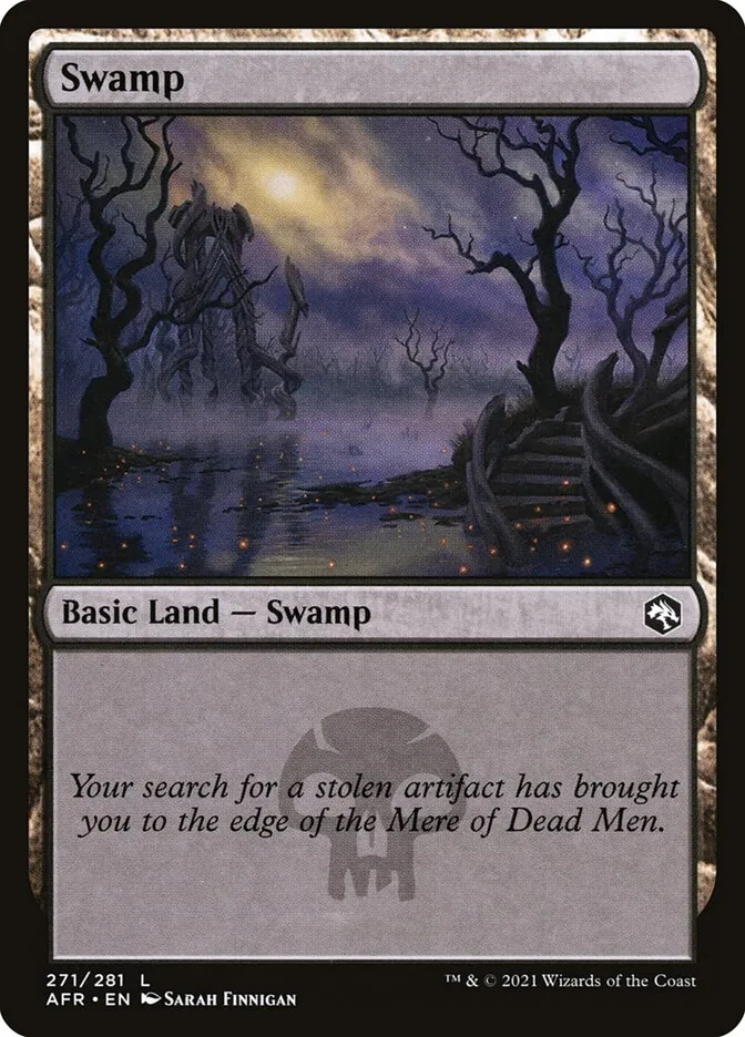 2021 Adventures in the Forgotten Realms Swamp #271 common card image