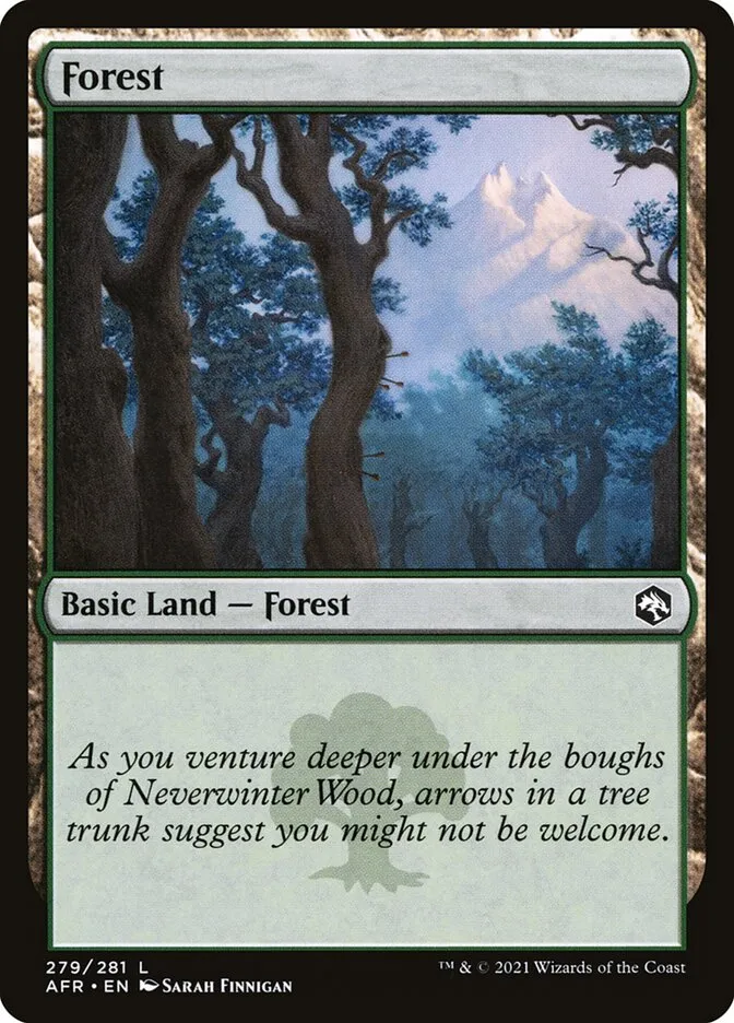2021 Adventures in the Forgotten Realms Forest #279 common card image