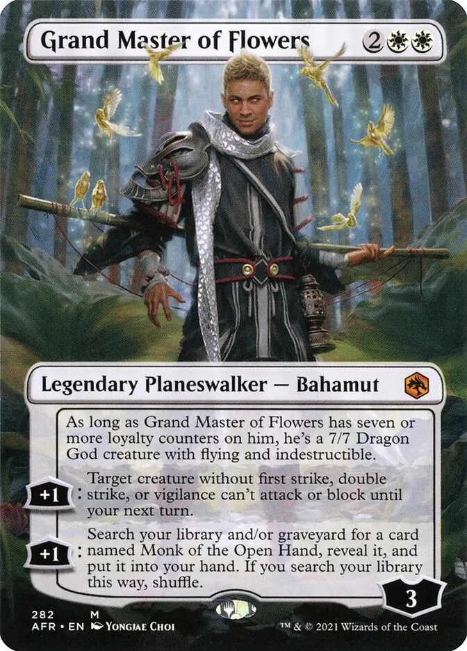 2021 Adventures in the Forgotten Realms Grand Master of Flowers #282 mythic card image