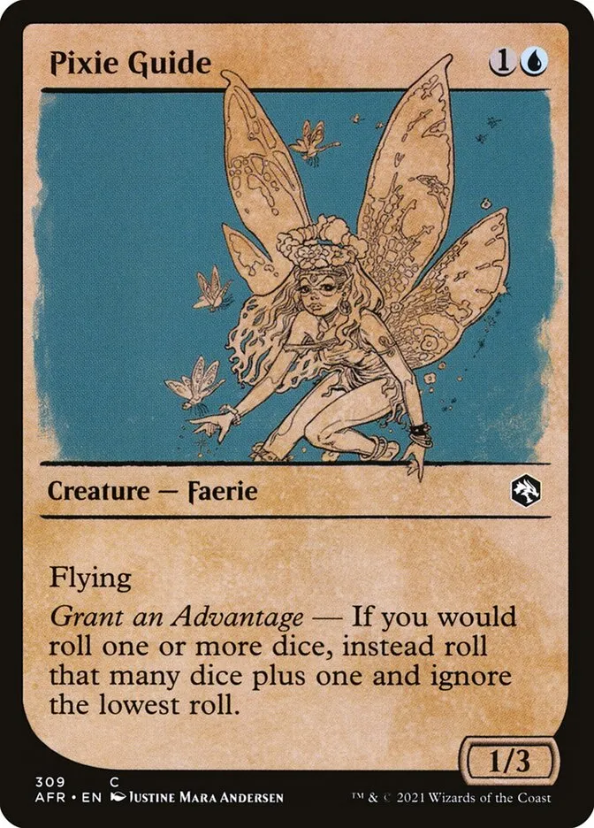 2021 Adventures in the Forgotten Realms Pixie Guide [Showcase] common #309 common card image
