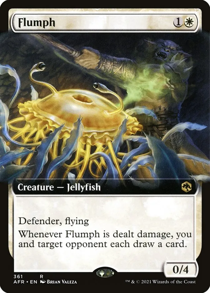 2021 Adventures in the Forgotten Realms Flumph #361 rare card image
