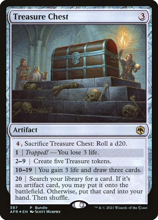 2021 Adventures in the Forgotten Realms Treasure Chest #397 rare card image