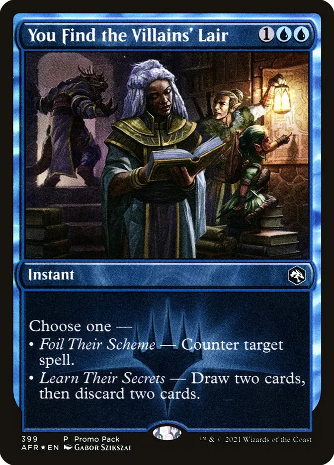 2021 Adventures in the Forgotten Realms You Find the Villains' Lair #399 common card image