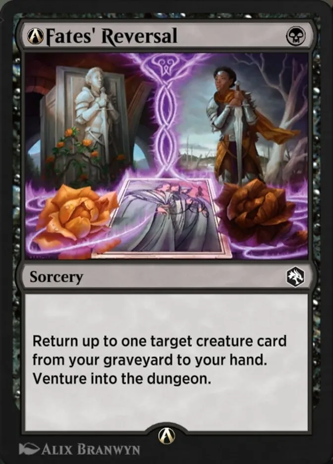 2021 Adventures in the Forgotten Realms A-Fates' Reversal common #A-102 common card image