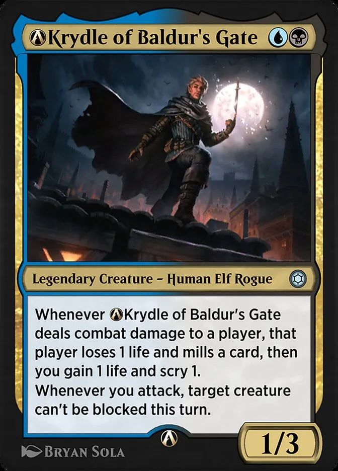 2021 Adventures in the Forgotten Realms A-Krydle of Baldur's Gate uncommon #A-226 uncommon card image