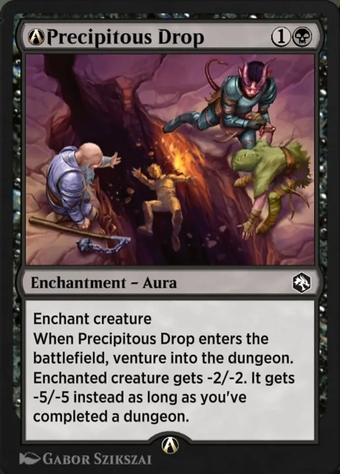2021 Adventures in the Forgotten Realms A-Precipitous Drop common #A-115 common card image