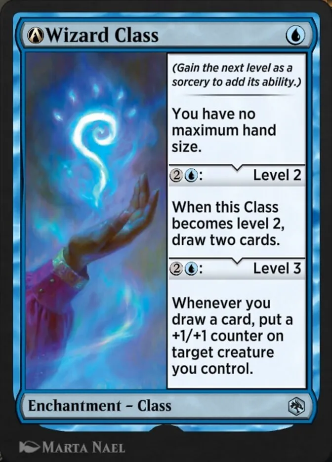 2021 Adventures in the Forgotten Realms A-Wizard Class uncommon #A-81 uncommon card image