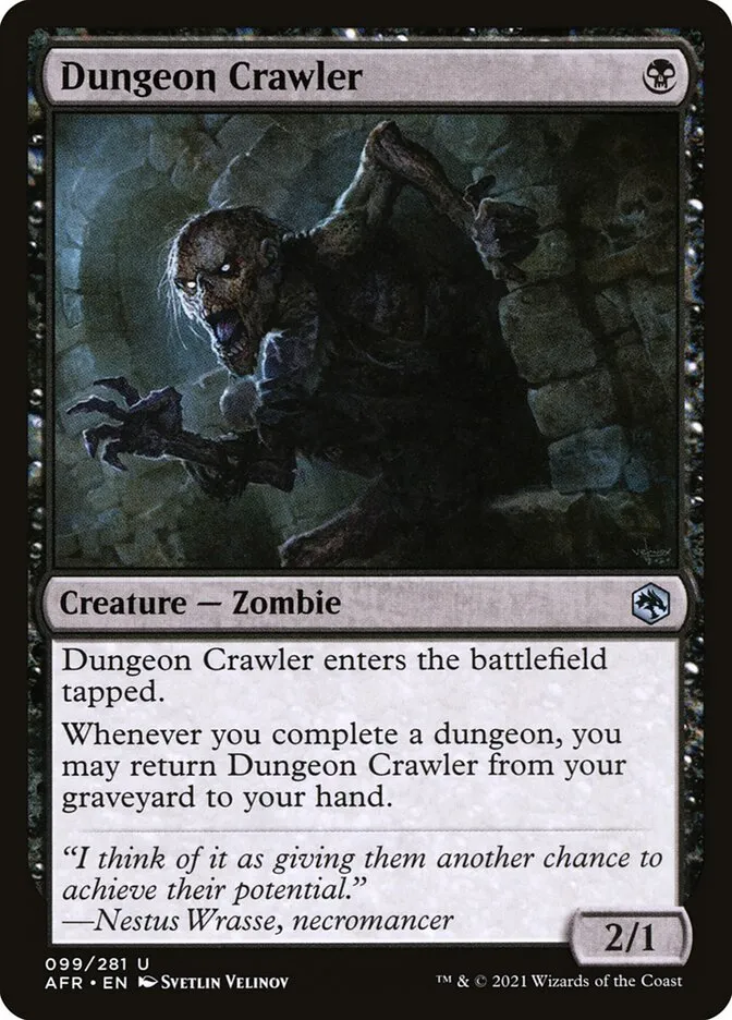 2021 Adventures in the Forgotten Realms Dungeon Crawler uncommon #99 uncommon card image
