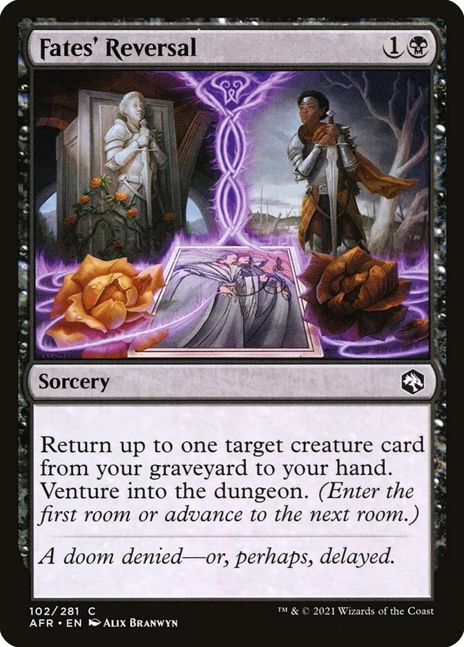 2021 Adventures in the Forgotten Realms Fates' Reversal [Foil] common #102 common card image