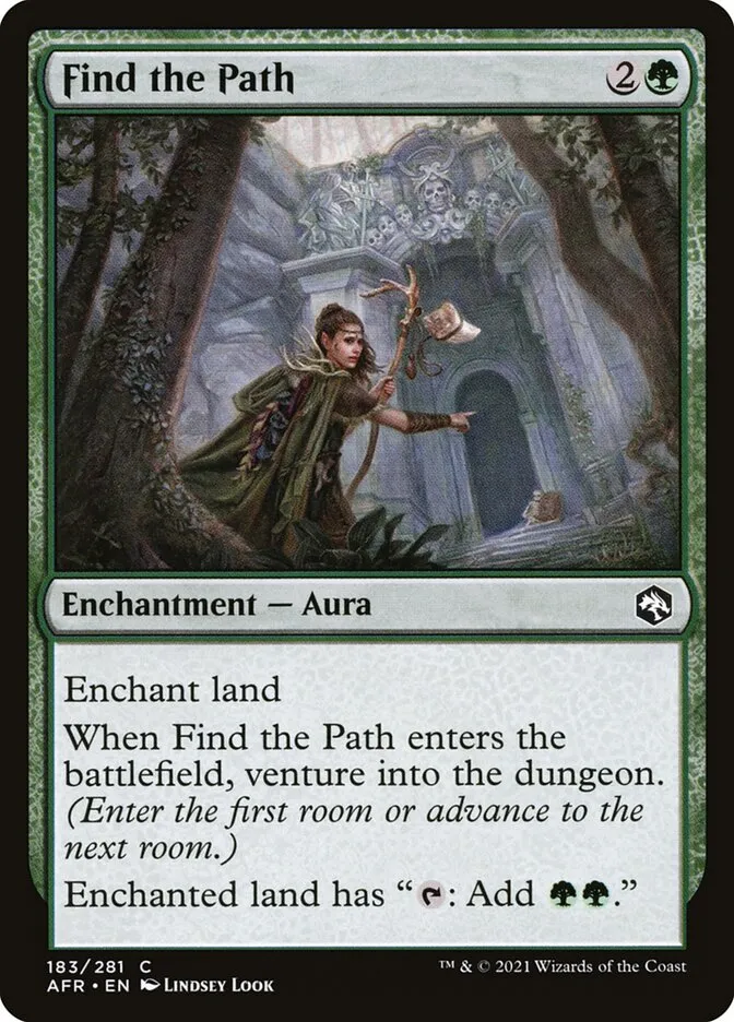2021 Adventures in the Forgotten Realms Find the Path #183 common card image