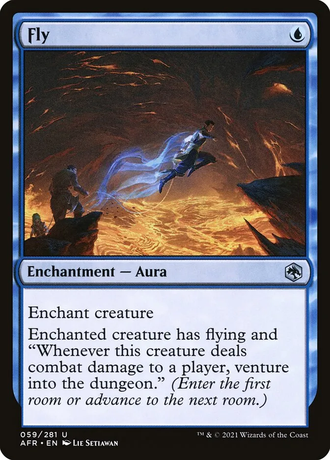 2021 Adventures in the Forgotten Realms Fly uncommon #59 uncommon card image