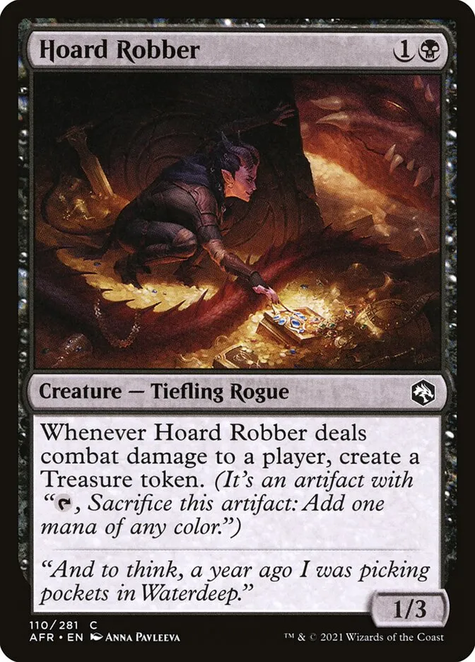 2021 Adventures in the Forgotten Realms Hoard Robber common #110 common card image