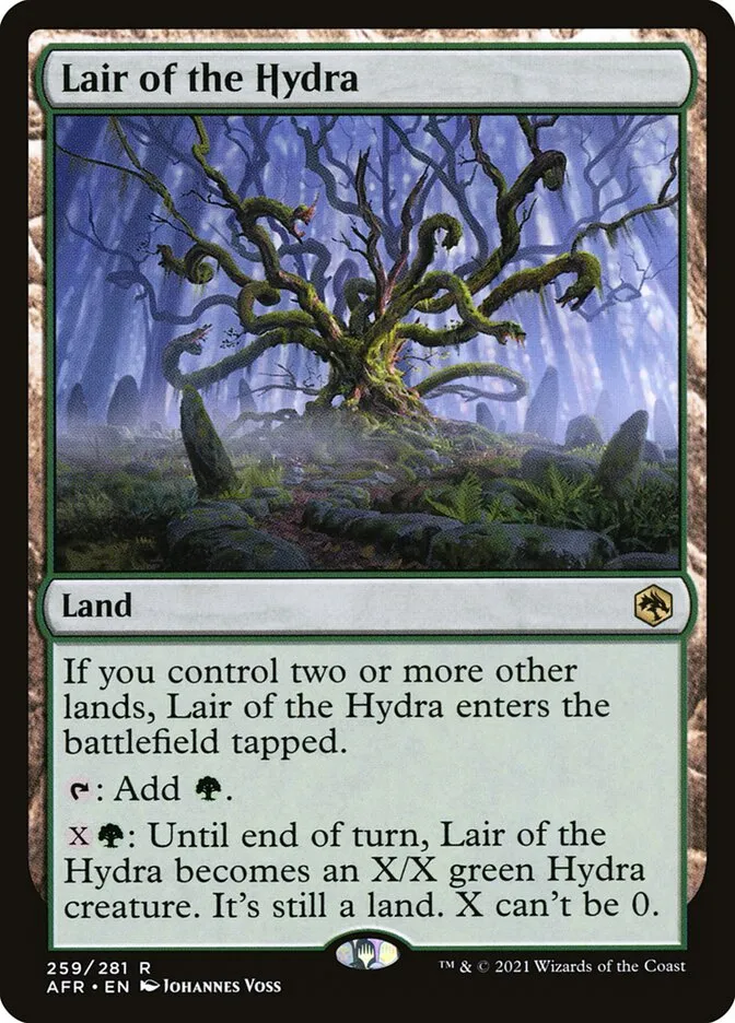 2021 Adventures in the Forgotten Realms Lair of the Hydra #259 rare card image