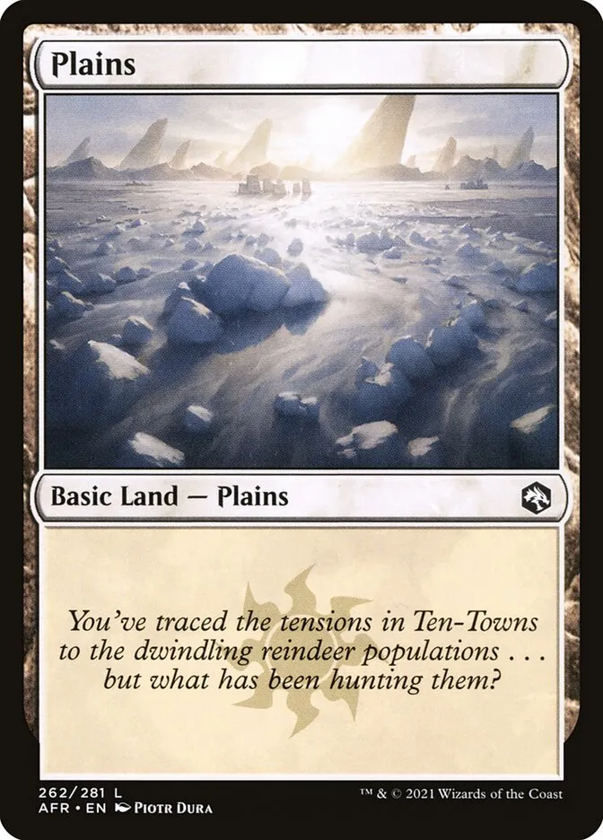 2021 Adventures in the Forgotten Realms Plains common #262 common card image