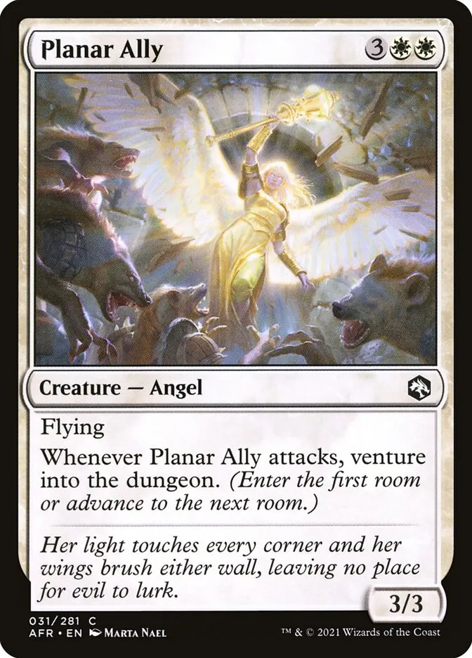 2021 Adventures in the Forgotten Realms Planar Ally common #31 common card image