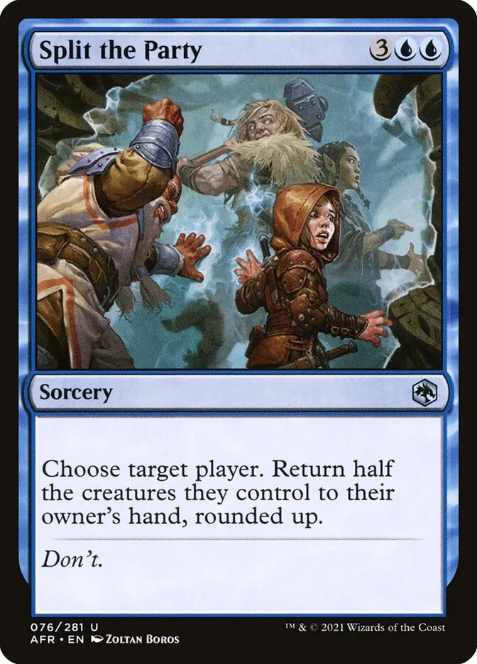 2021 Adventures in the Forgotten Realms Split the Party uncommon #76 uncommon card image