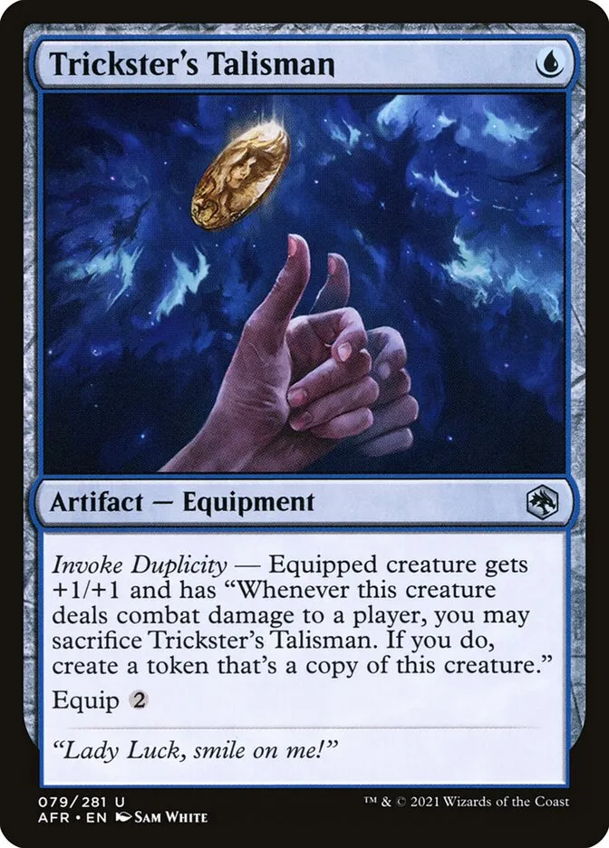2021 Adventures in the Forgotten Realms Trickster's Talisman uncommon #79 uncommon card image