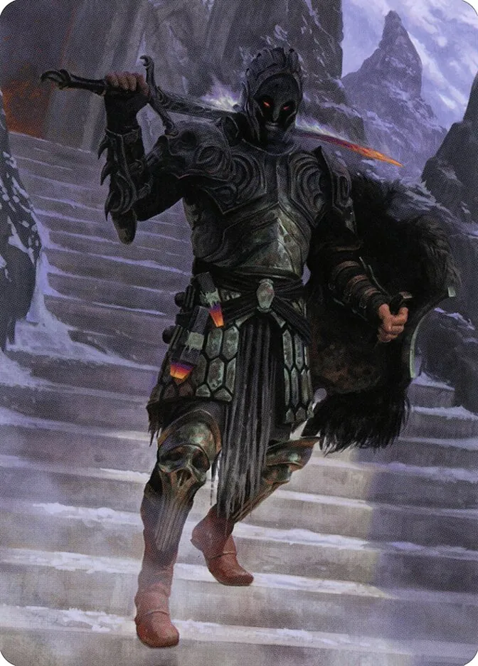 2021 Modern Horizons 2 Art Series Dakkon, Shadow Slayer // Dakkon, Shadow Slayer #49 common card image