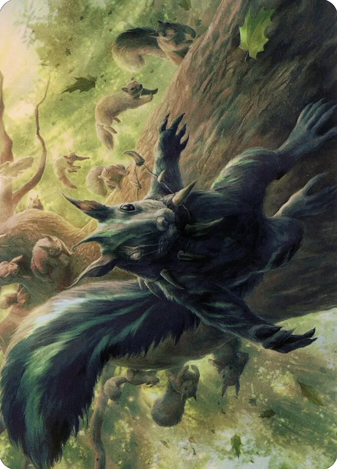 2021 Modern Horizons 2 Art Series Chatterfang, Squirrel General // Chatterfang, Squirrel General #68 common card image