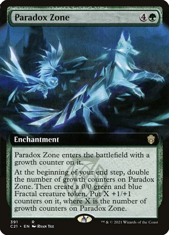 2021 Commander 2021 Paradox Zone #391 rare card image