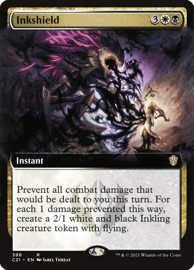 2021 Commander 2021 Inkshield rare #398 rare card image