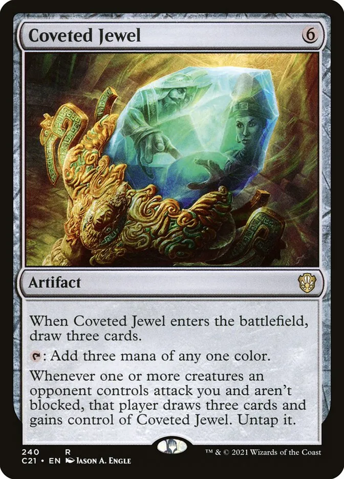 2021 Commander 2021 Coveted Jewel #240 rare card image