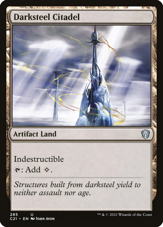 2021 Commander 2021 Darksteel Citadel uncommon #285 uncommon card image