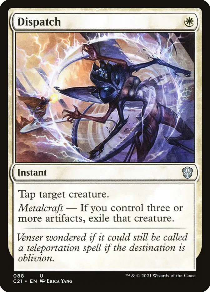 2021 Commander 2021 Dispatch uncommon #88 uncommon card image