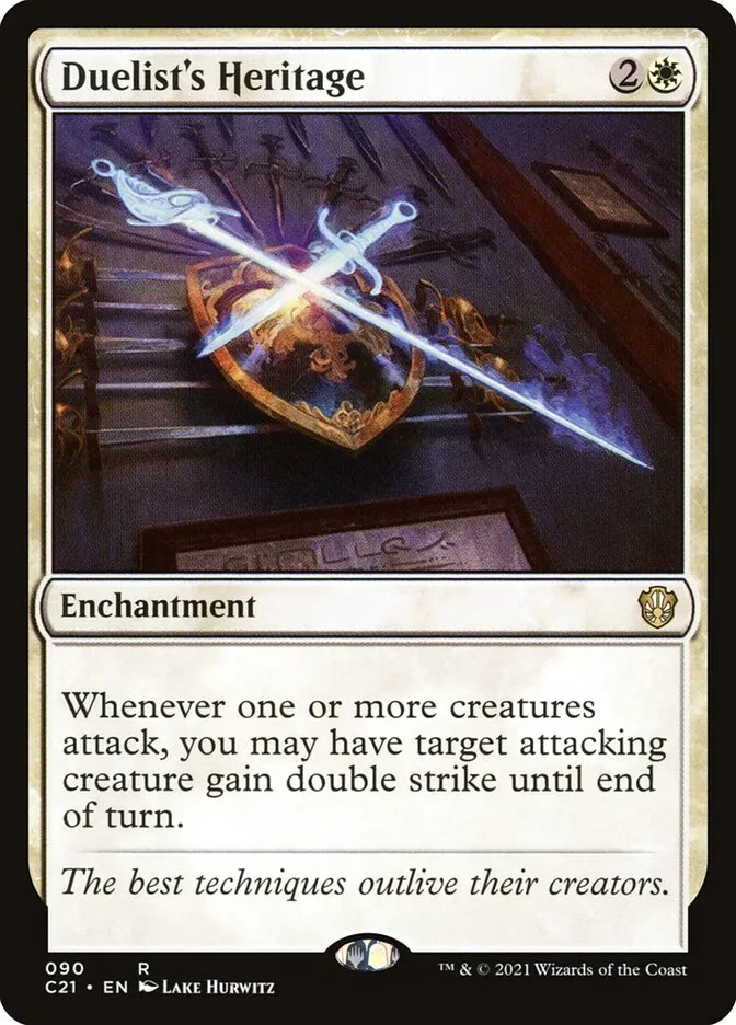 2021 Commander 2021 Duelist's Heritage rare #90 rare card image