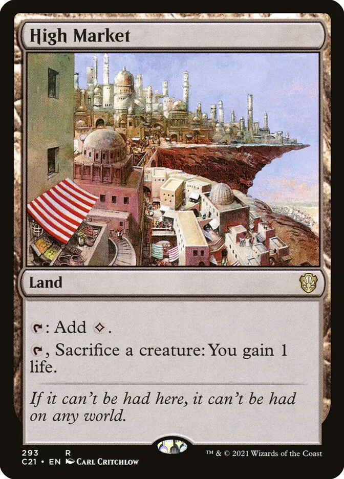 2021 Commander 2021 High Market #293 rare card image