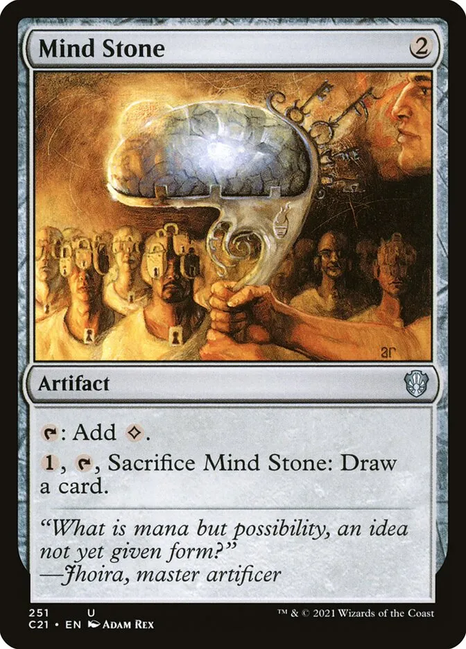 2021 Commander 2021 Mind Stone uncommon #251 uncommon card image