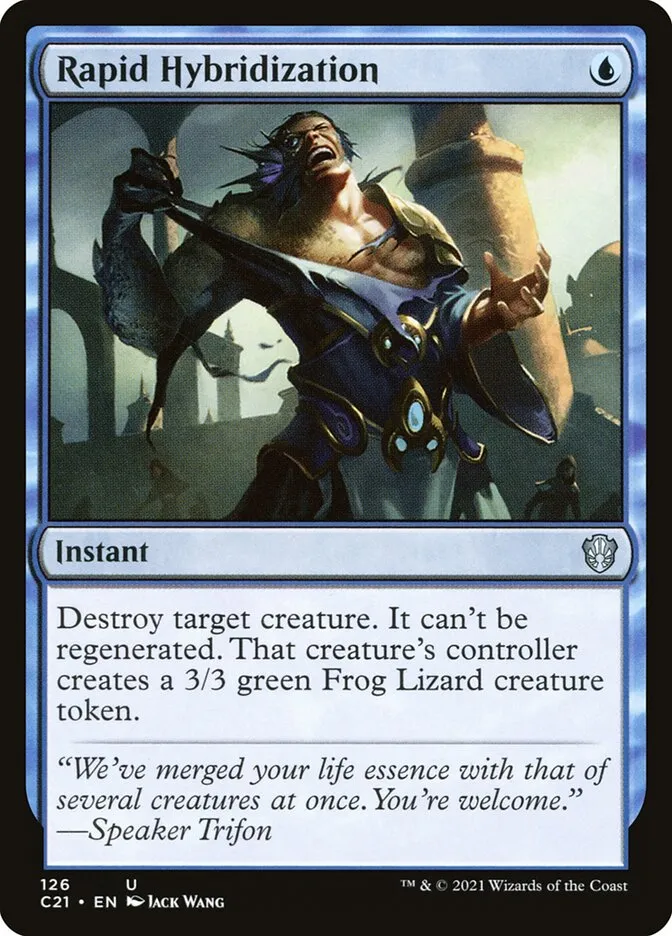 2021 Commander 2021 Rapid Hybridization uncommon #126 uncommon card image