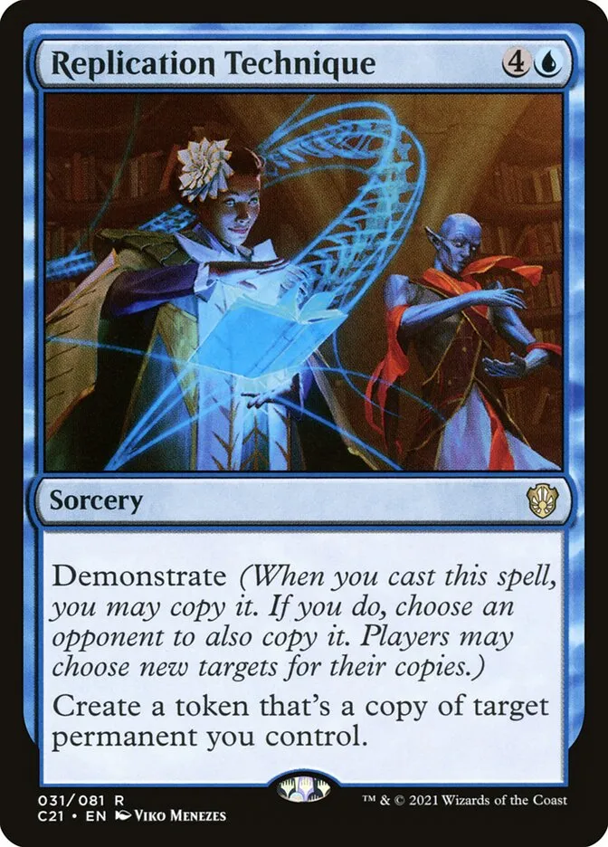 2021 Commander 2021 Replication Technique rare #31 rare card image