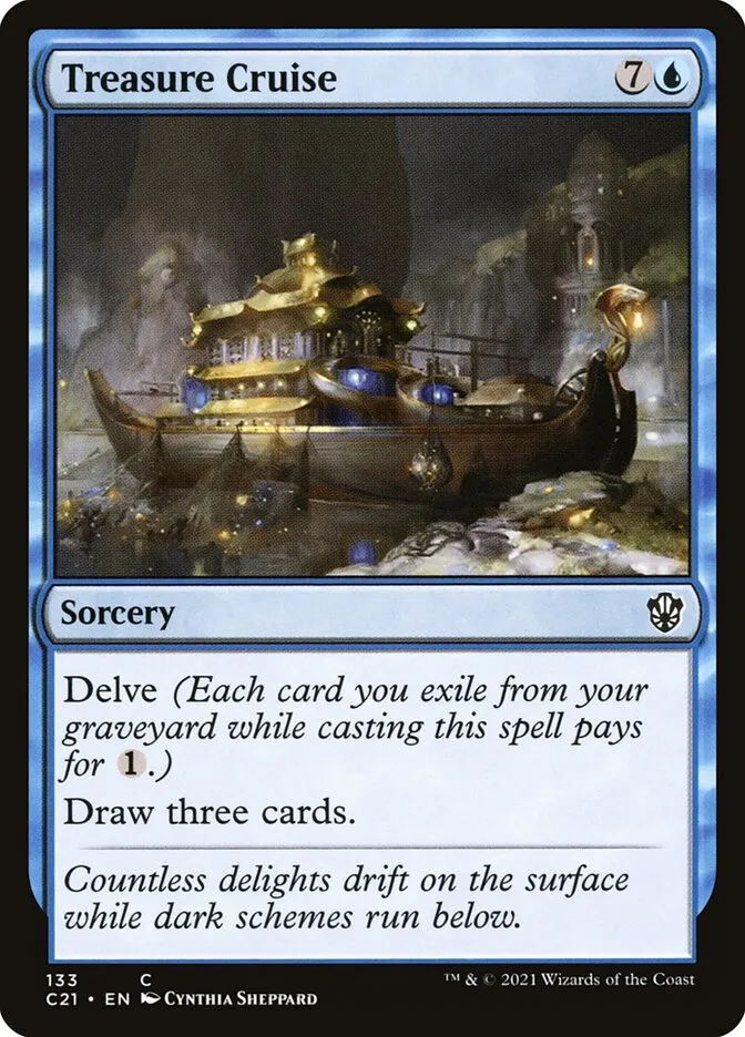 2021 Commander 2021 Treasure Cruise common #133 common card image