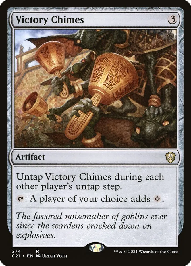 2021 Commander 2021 Victory Chimes #274 rare card image
